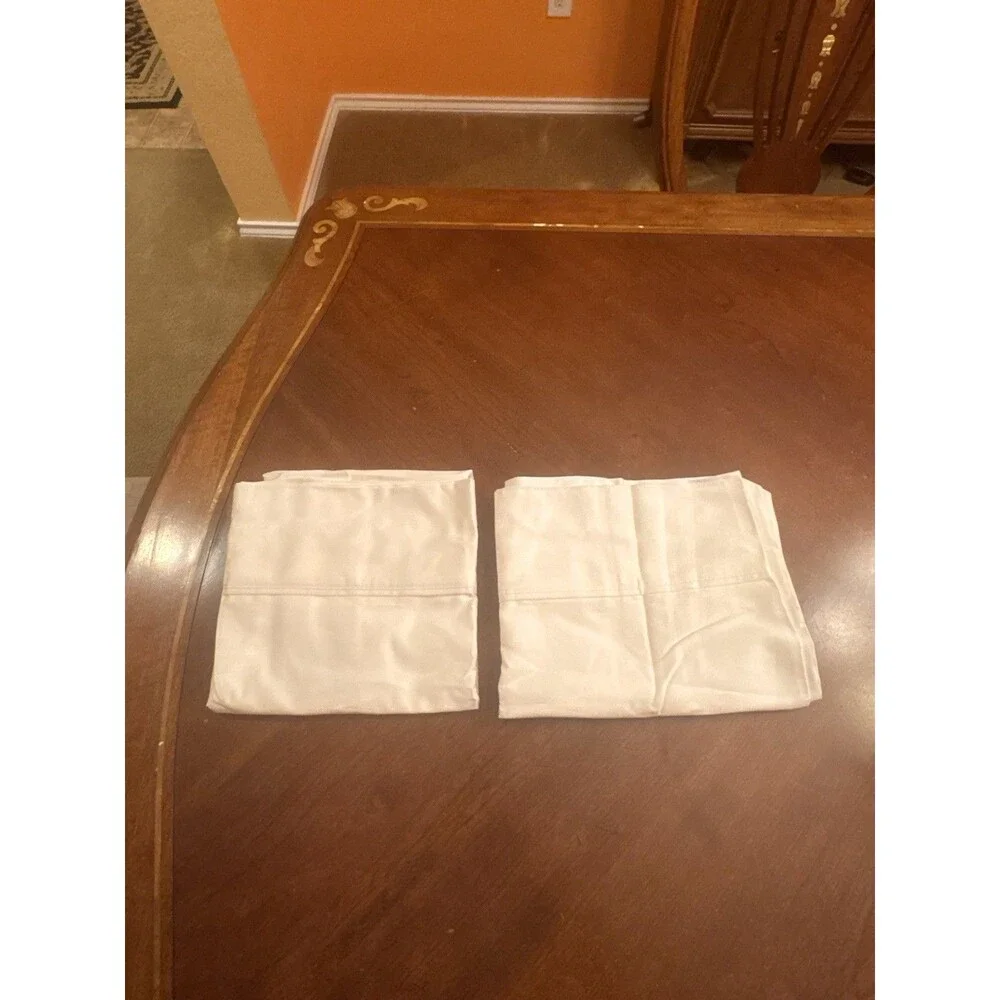 Members Mark 100% Cotton Pillow Cases Standard  Queen Size 28”X 20”